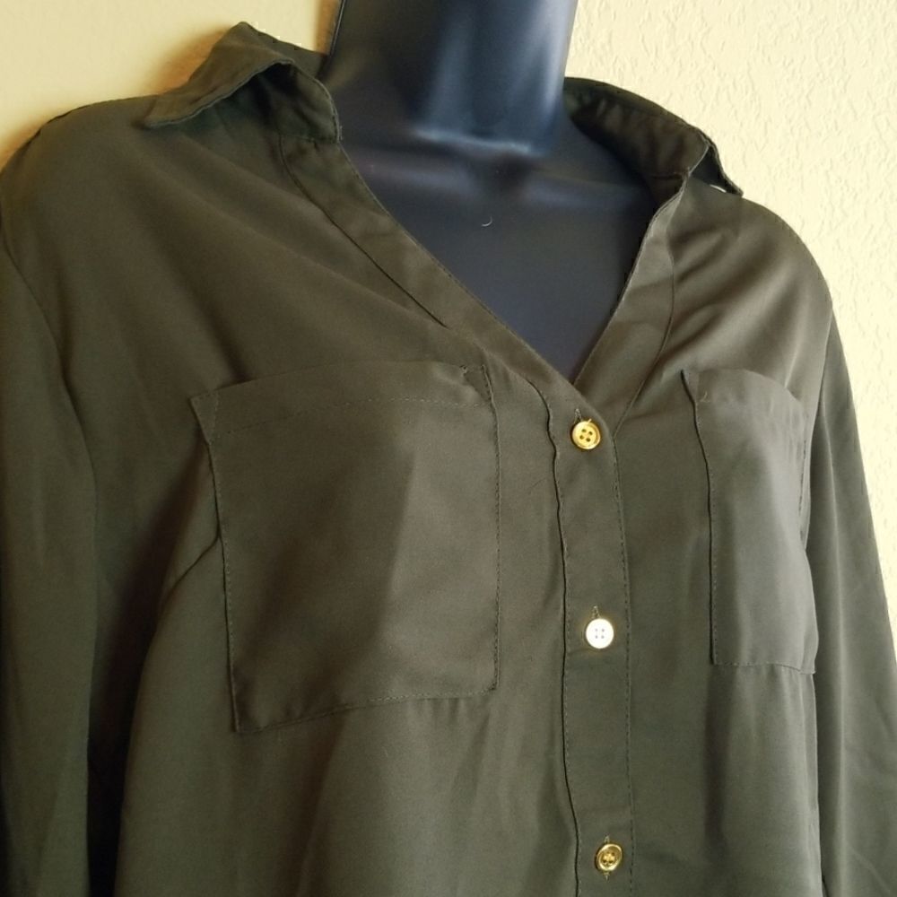 MPH Collection Button Down Shirt - Picture 2 of 8